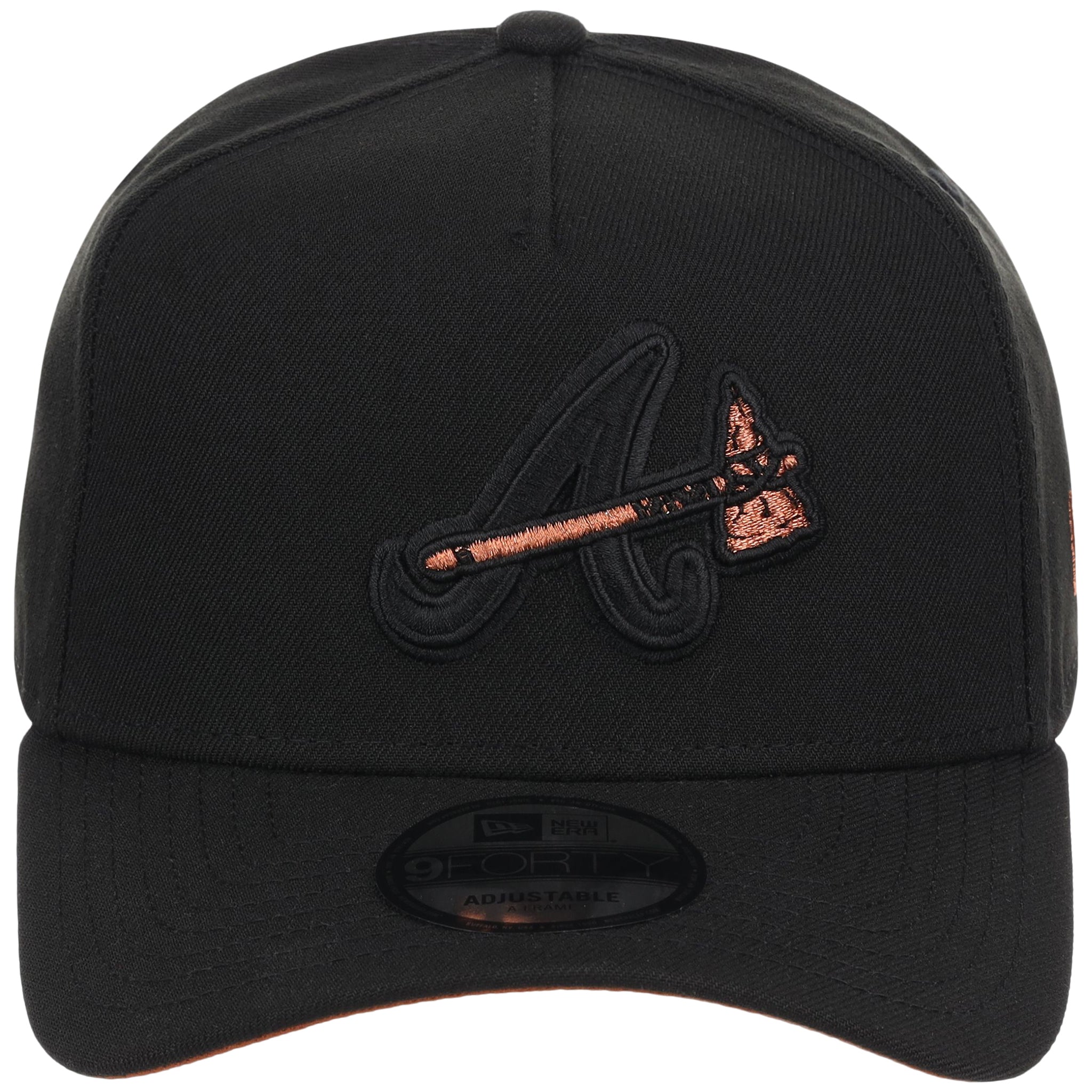 Atlanta Braves MLB Black x Rust FASHION CORE New Era 9FORTY A