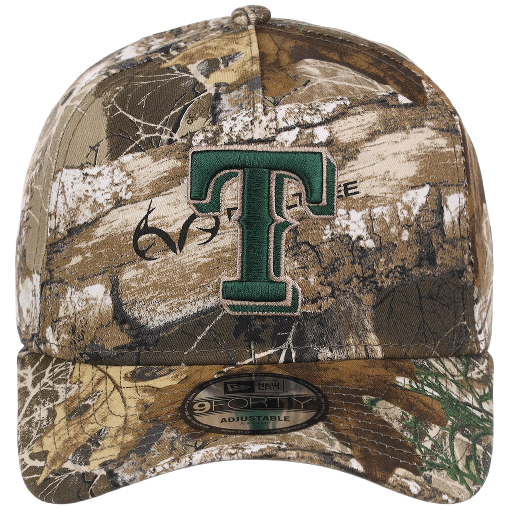 Texas Rangers MLB Realtree FASHION CORE New Era 9FORTY A-Frame