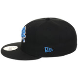 Detroit Lions NFL Black Dome New Era 59FIFTY