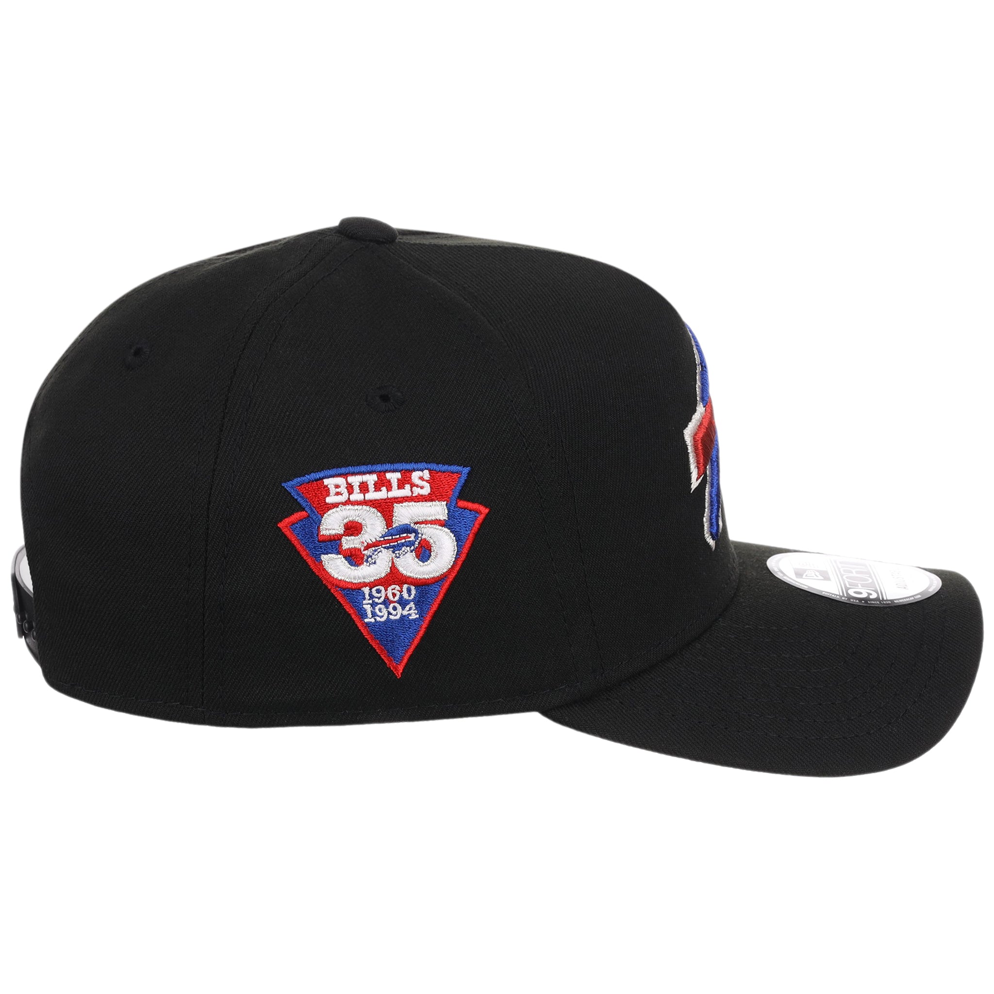 Buffalo Bills NFL Black Dome New Era 9FORTY A-Frame