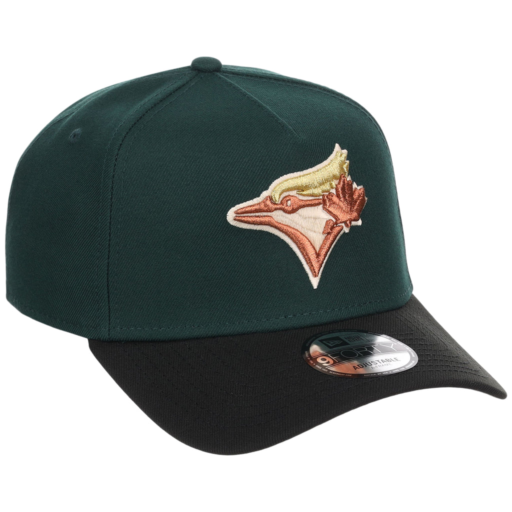 Toronto Blue Jays MLB Dark Green x Black FASHION CORE New Era 9FORTY A-Frame