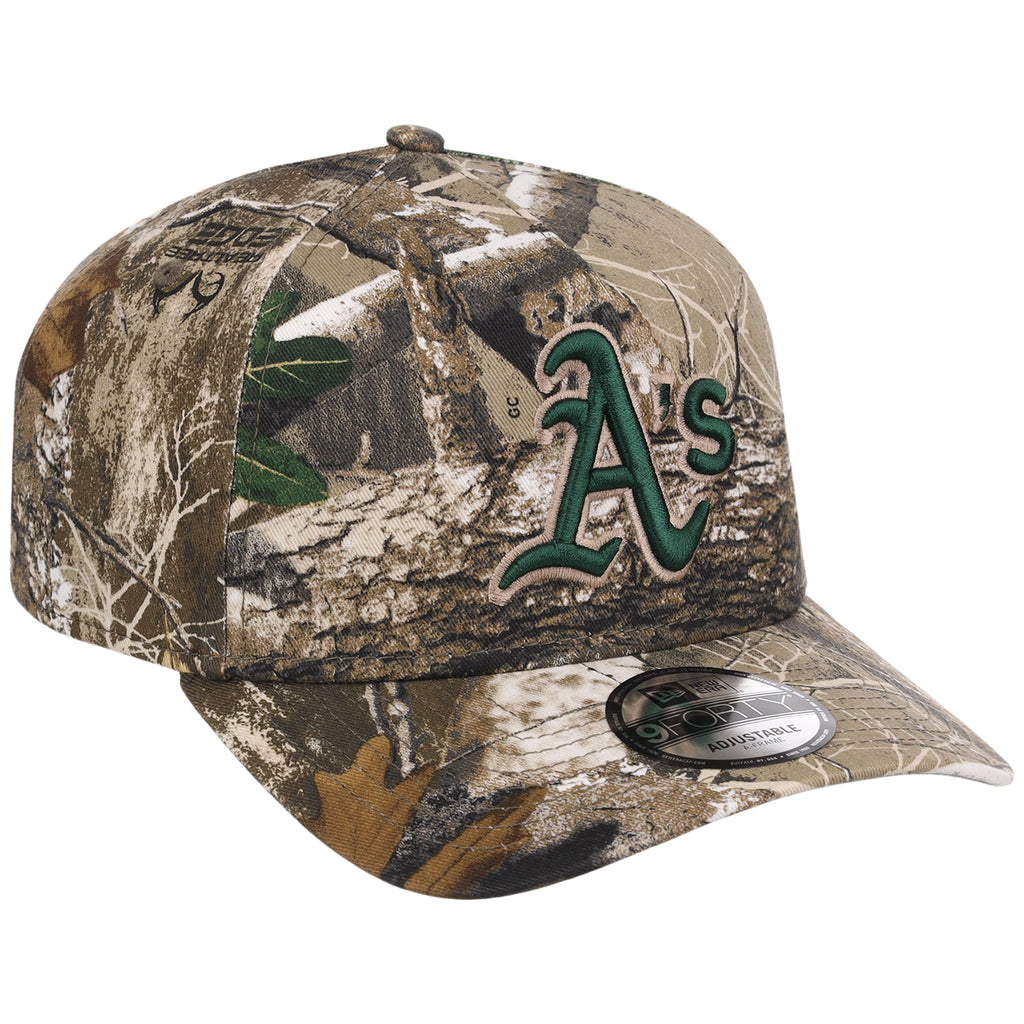 Oakland Athletics MLB Realtree FASHION CORE New Era 9FORTY A-Frame