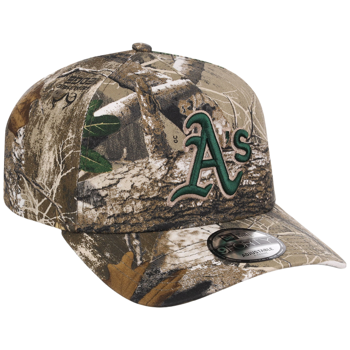 Oakland Athletics MLB Realtree FASHION CORE New Era 9FORTY A-Frame