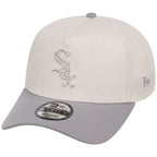 Chicago White Sox MLB Chrome x Gray FASHION CORE New Era 9FORTY A-Frame