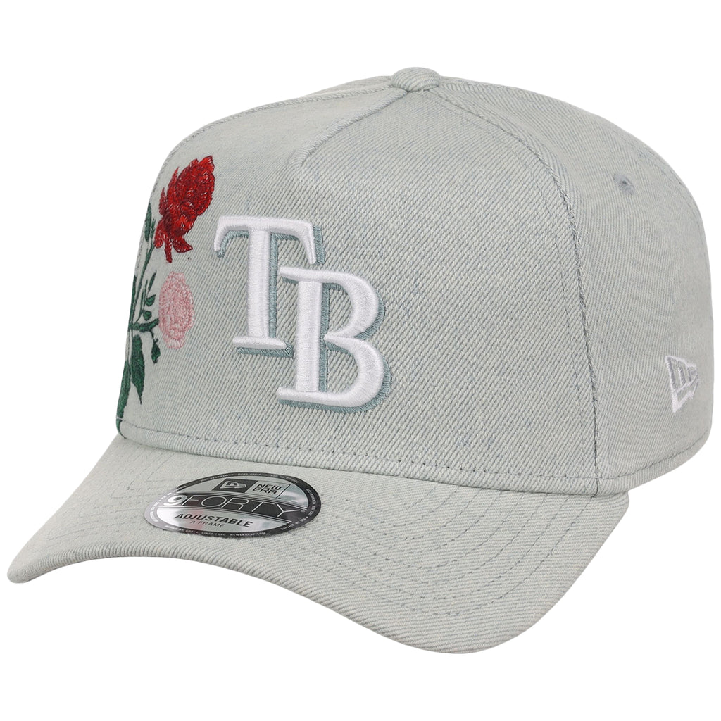 Tampa Bay Rays MLB Denim Flower New Era 9FORTY