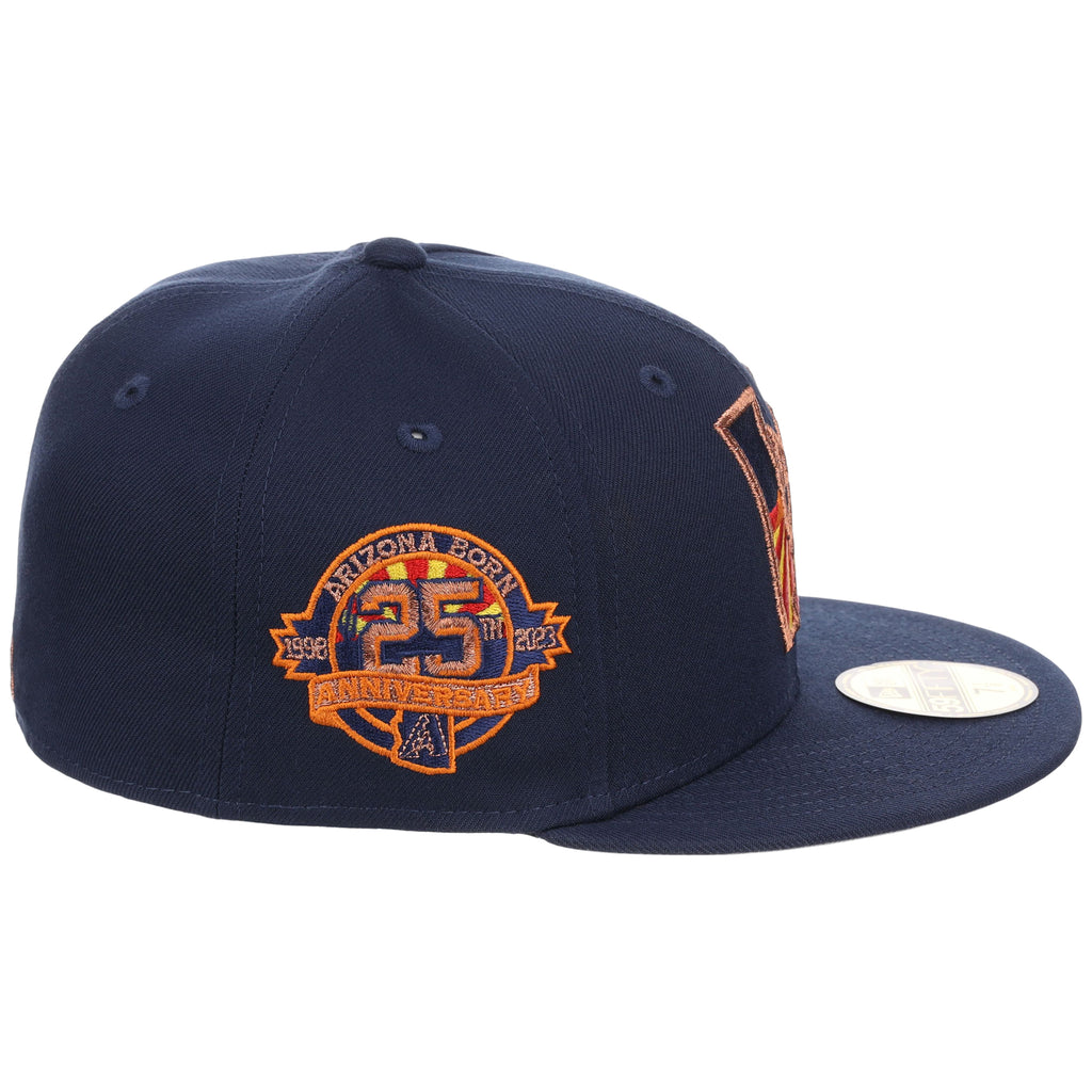 Arizona Diamondbacks Phoenix Crown the City New Era 59FIFTY (Navy/Navy)