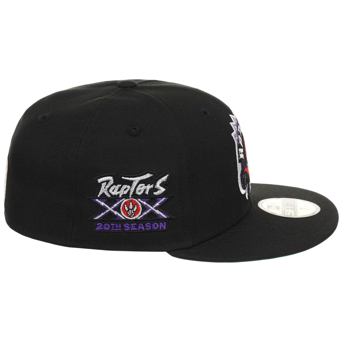 Toronto Raptors NBA Black Dome New Era 59FIFTY
