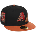 Arizona Diamondbacks Phoenix Crown the City New Era 59FIFTY (Black/Rust)