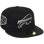 Buffalo Bills NFL Liquid Titanium New Era 59FIFTY