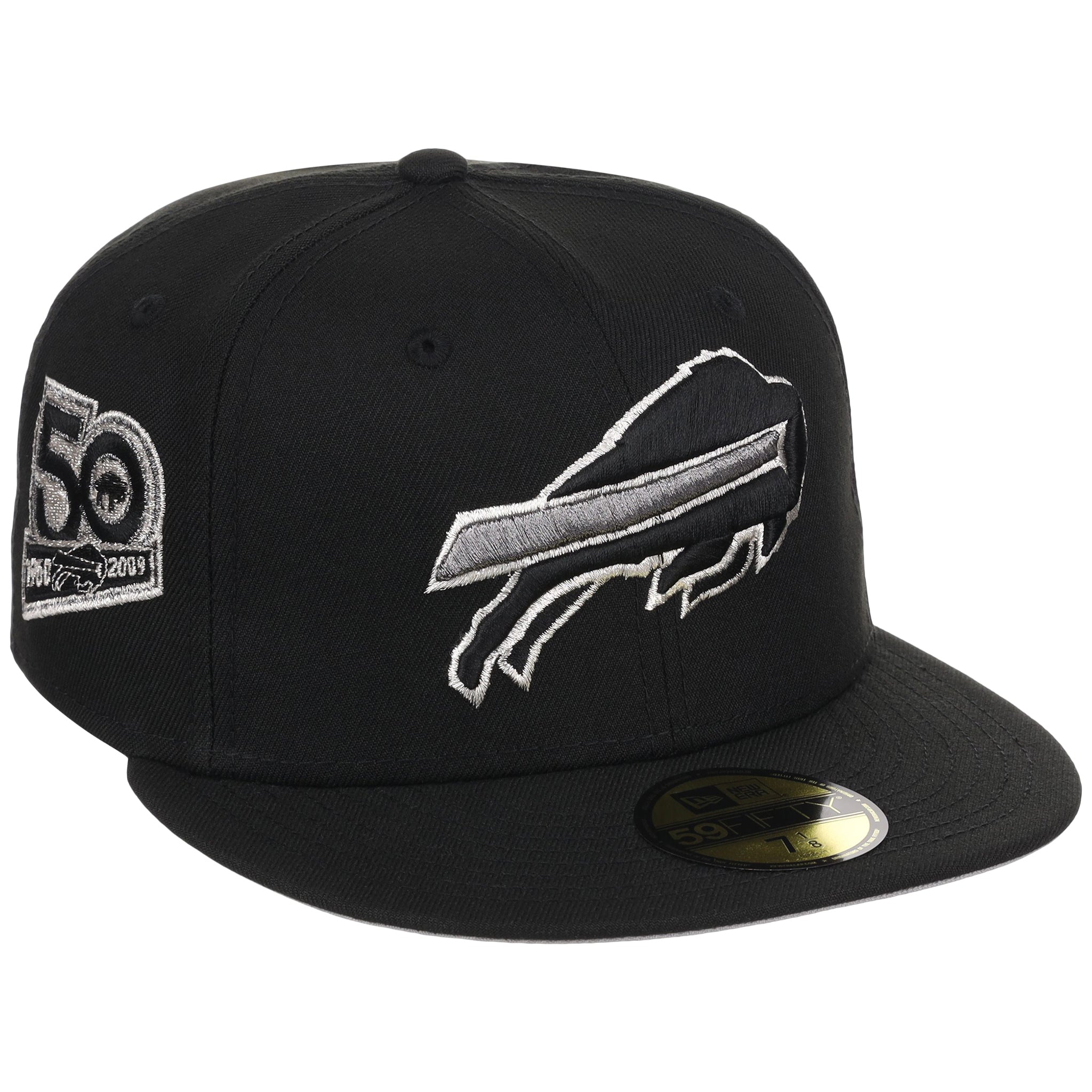 Buffalo Bills NFL Liquid Titanium New Era 59FIFTY
