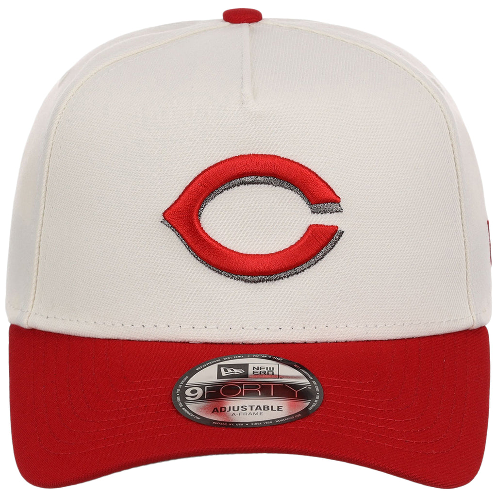 Cincinnati Reds MLB Chrome x Red FASHION CORE New Era 9FORTY A-Frame