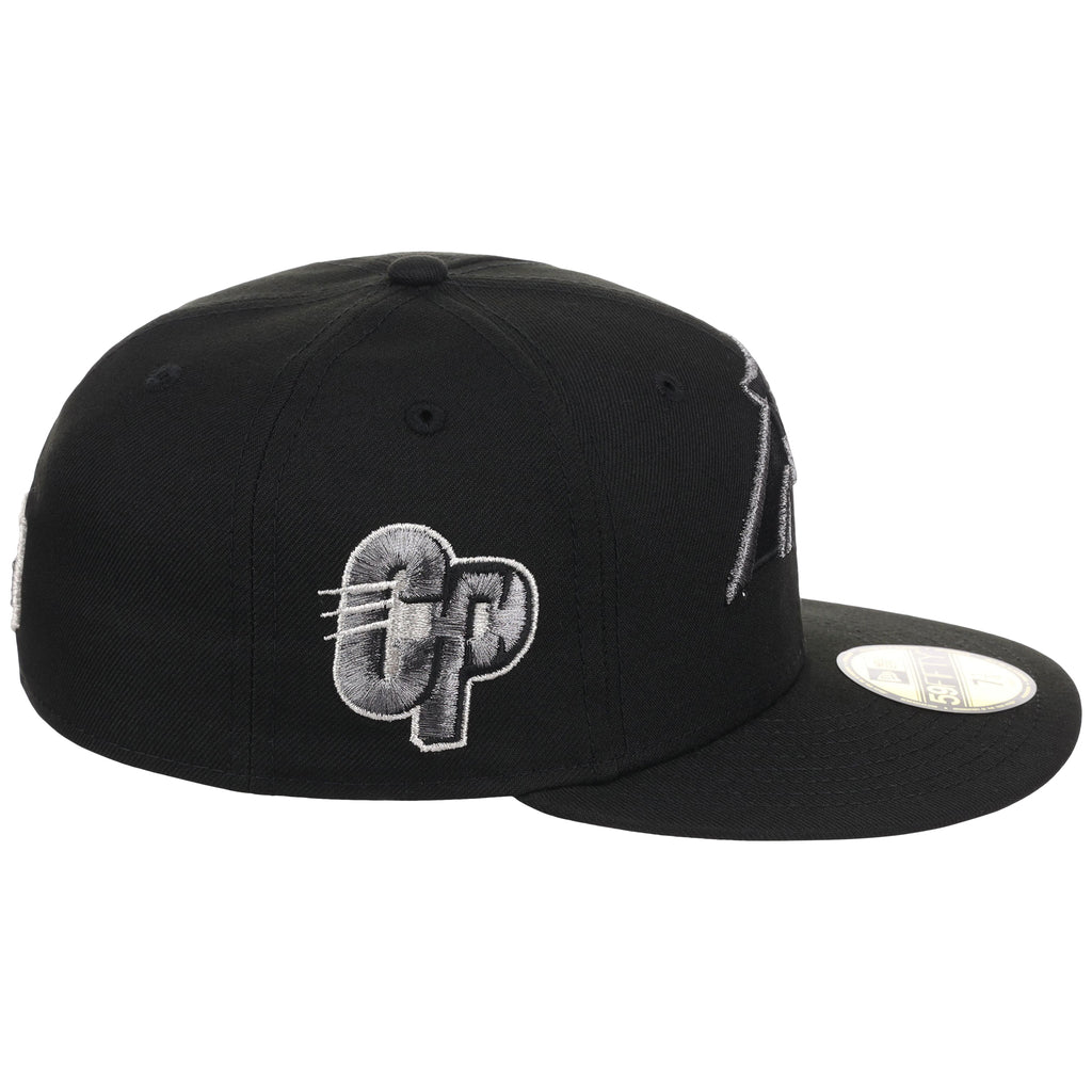 Carolina Panthers NFL Liquid Titanium New Era 59FIFTY
