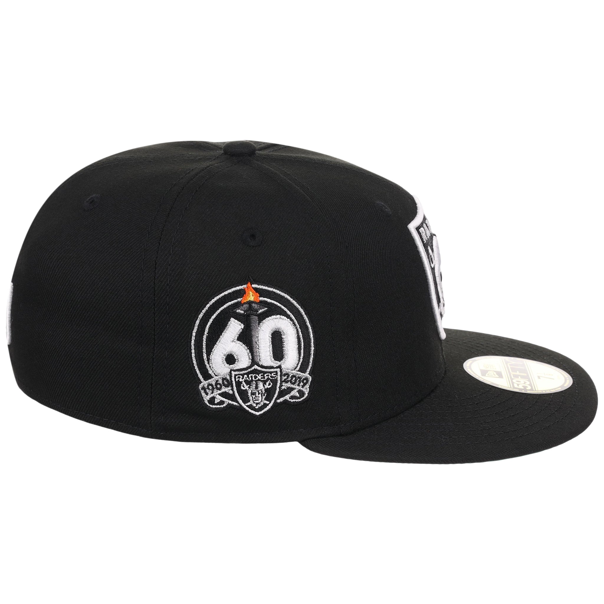 Las Vegas Raiders NFL Black Dome New Era 59FIFTY