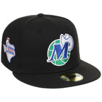 Dallas Mavericks NBA Black Dome New Era 59FIFTY