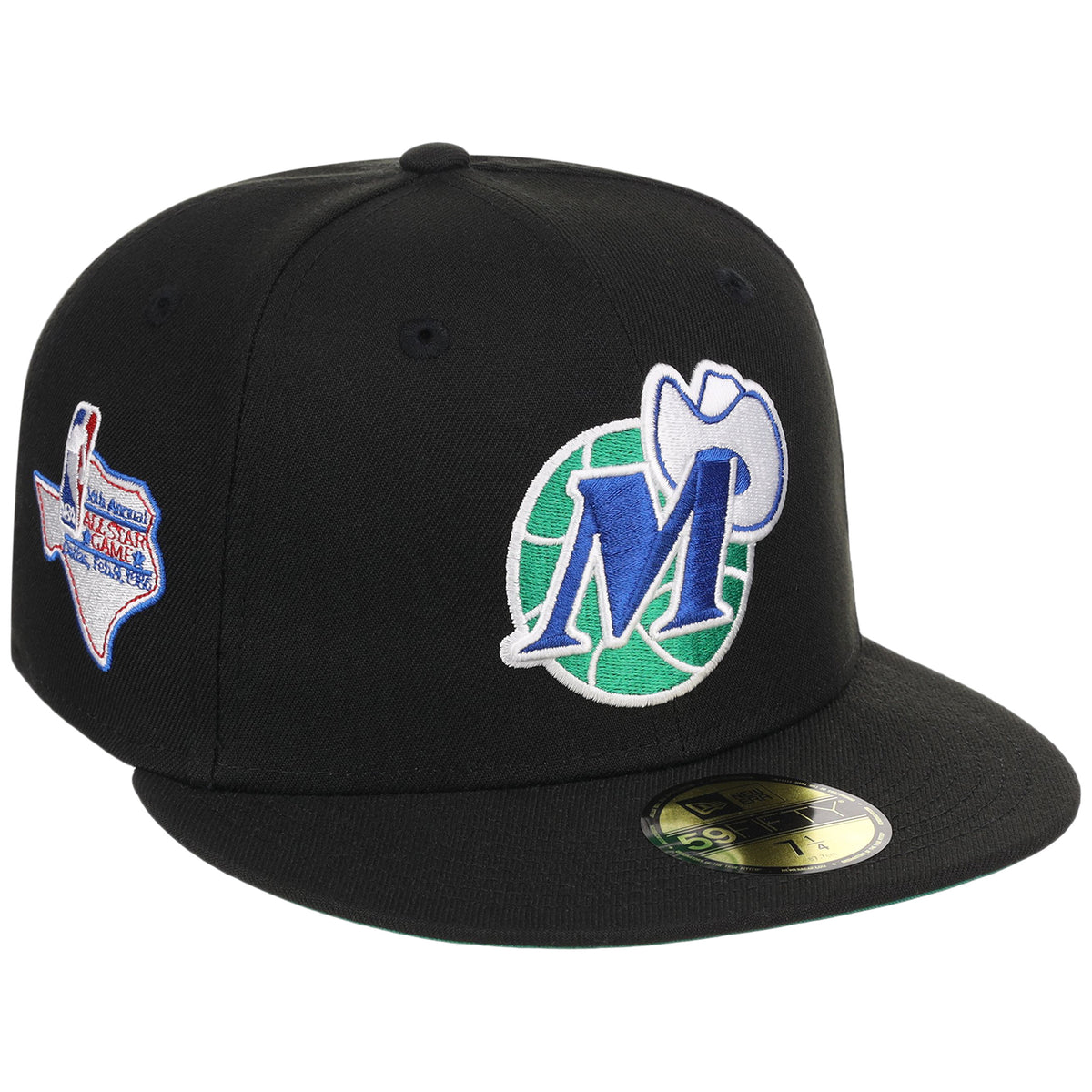 Dallas Mavericks NBA Black Dome New Era 59FIFTY
