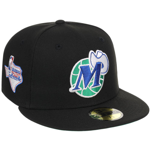 Dallas Mavericks NBA Black Dome New Era 59FIFTY