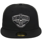New Orleans Pelicans NBA Liquid Titanium New Era 59FIFTY