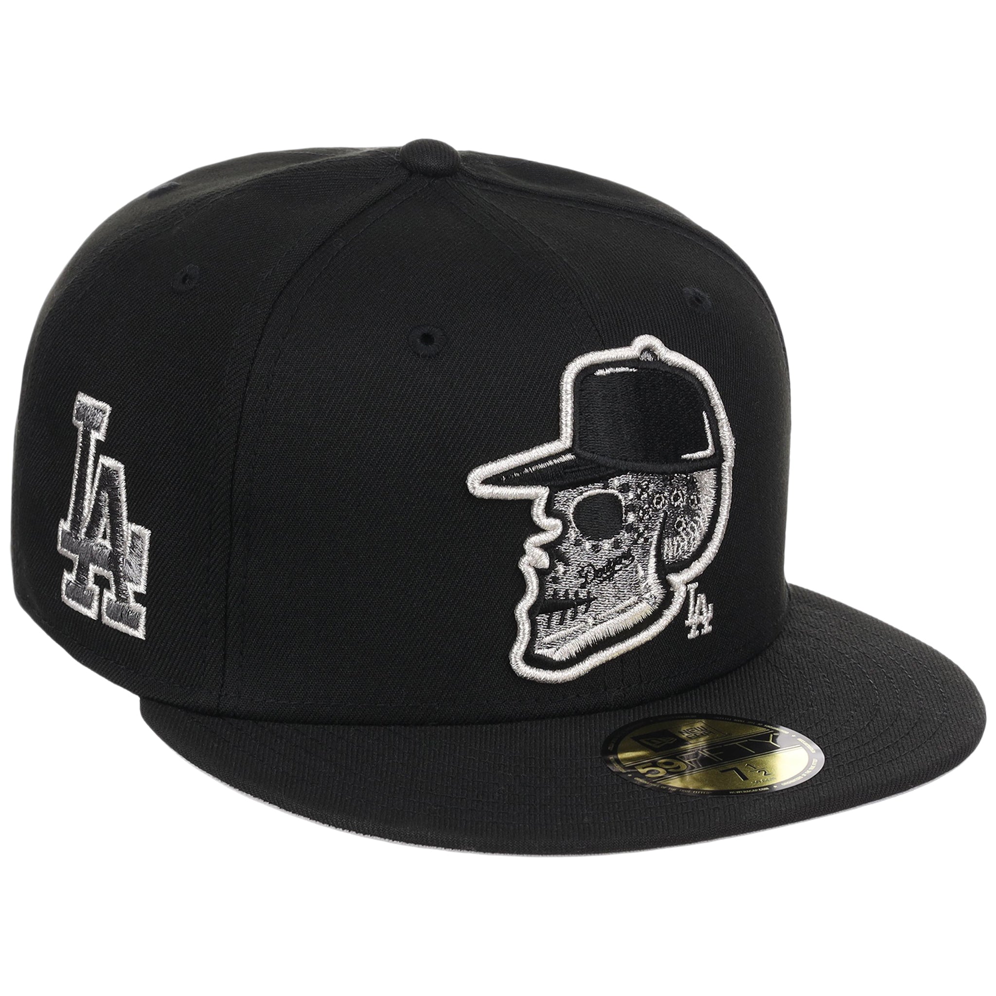 Los Angeles Dodgers MLB Friday Flux New Era 59FIFTY - Black/Black