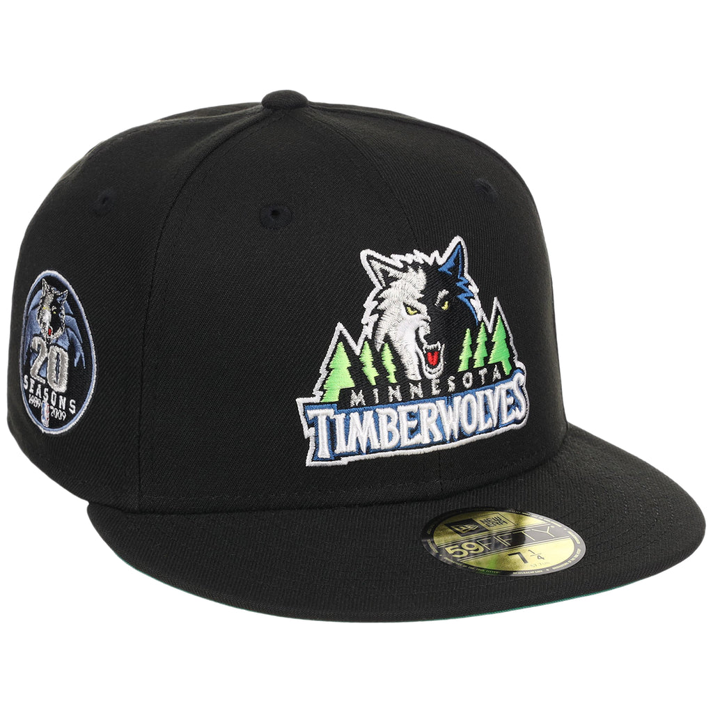 Minnesota Timberwolves NBA Black Dome New Era 59FIFTY