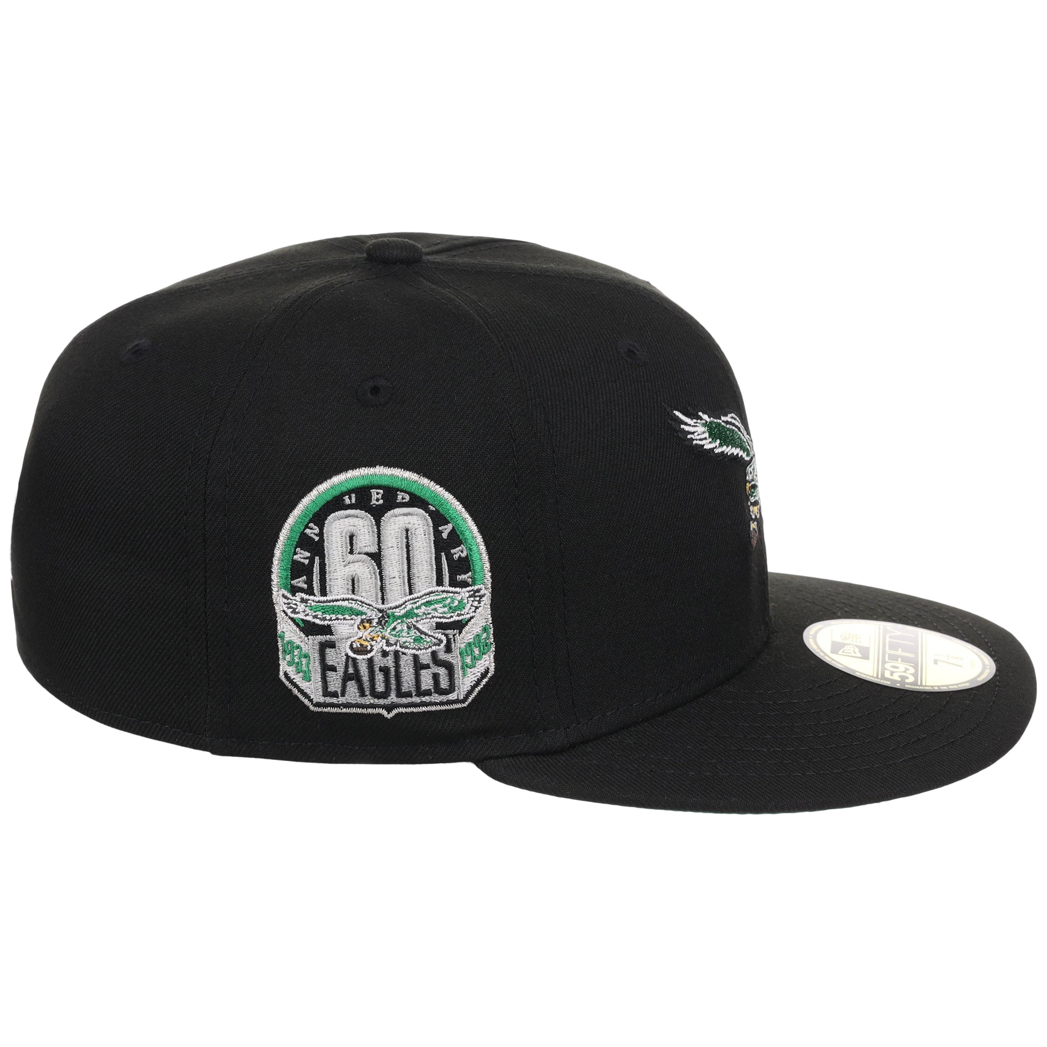 Philadelphia Eagles NFL Black Dome New Era 59FIFTY