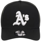 Oakland Athletics MLB Black x White FASHION CORE New Era 9FORTY A-Frame