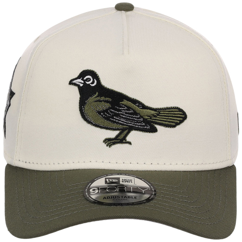 Baltimore Orioles MLB Chrome Olive New Era 9FORTY