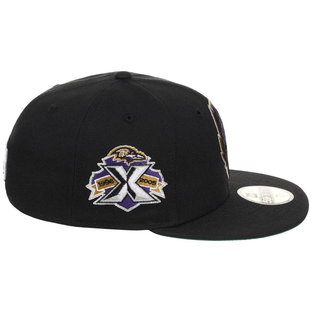 Baltimore Ravens NFL Black Dome New Era 59FIFTY
