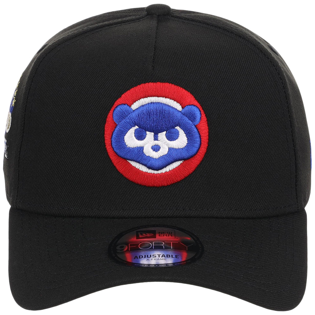 Chicago Cubs MLB Black Dome New Era 9FORTY A-Frame