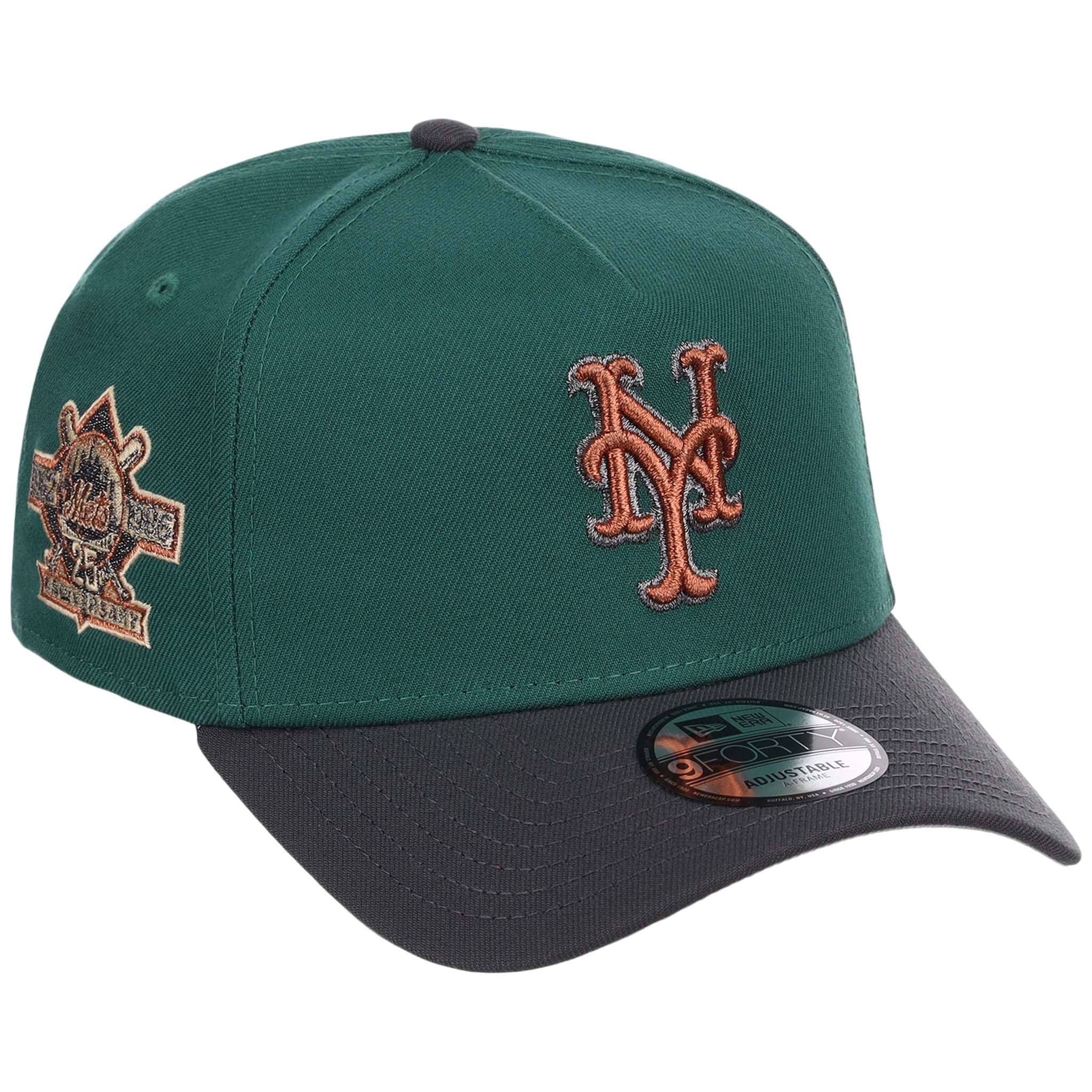 New York Mets MLB Emerald Graphite New Era 9FORTY