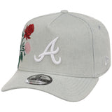Atlanta Braves MLB Denim Flower New Era 9FORTY
