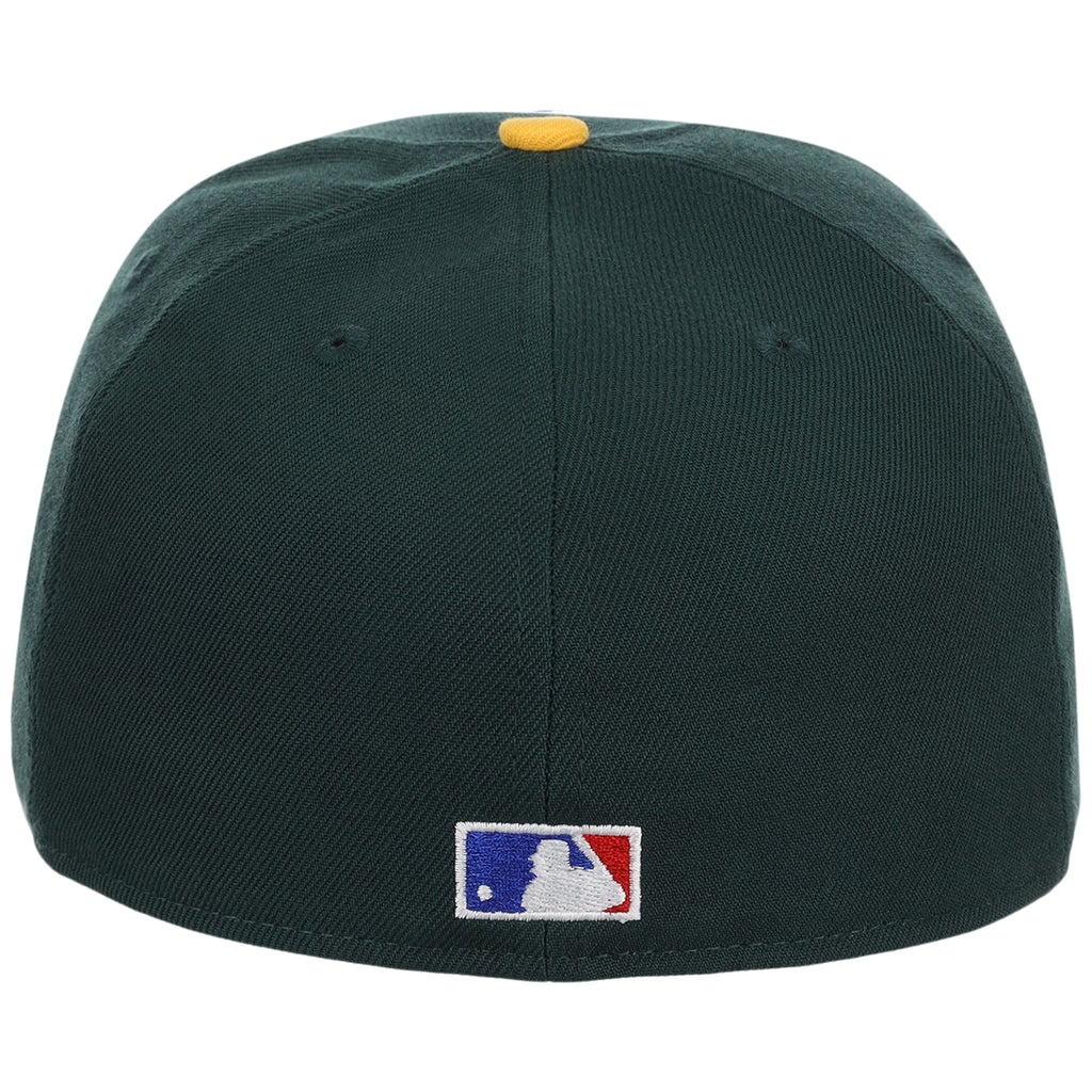 Oakland Athletics MLB Cooperstown Authentic Collection New Era 59FIFTY (Green/Yellow)