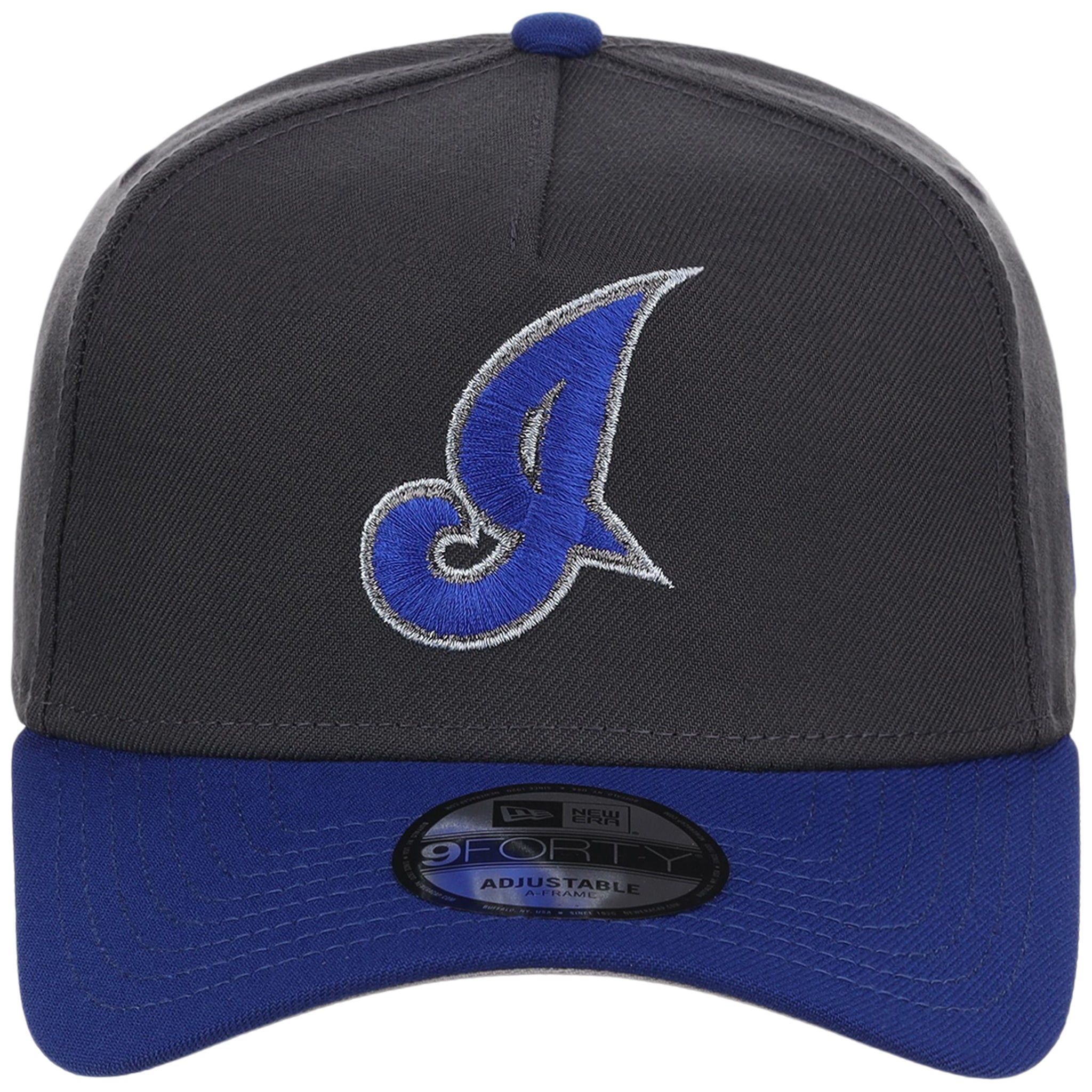 Cleveland Indians MLB Graphite x Royal FASHION CORE New Era 9FORTY A-Frame
