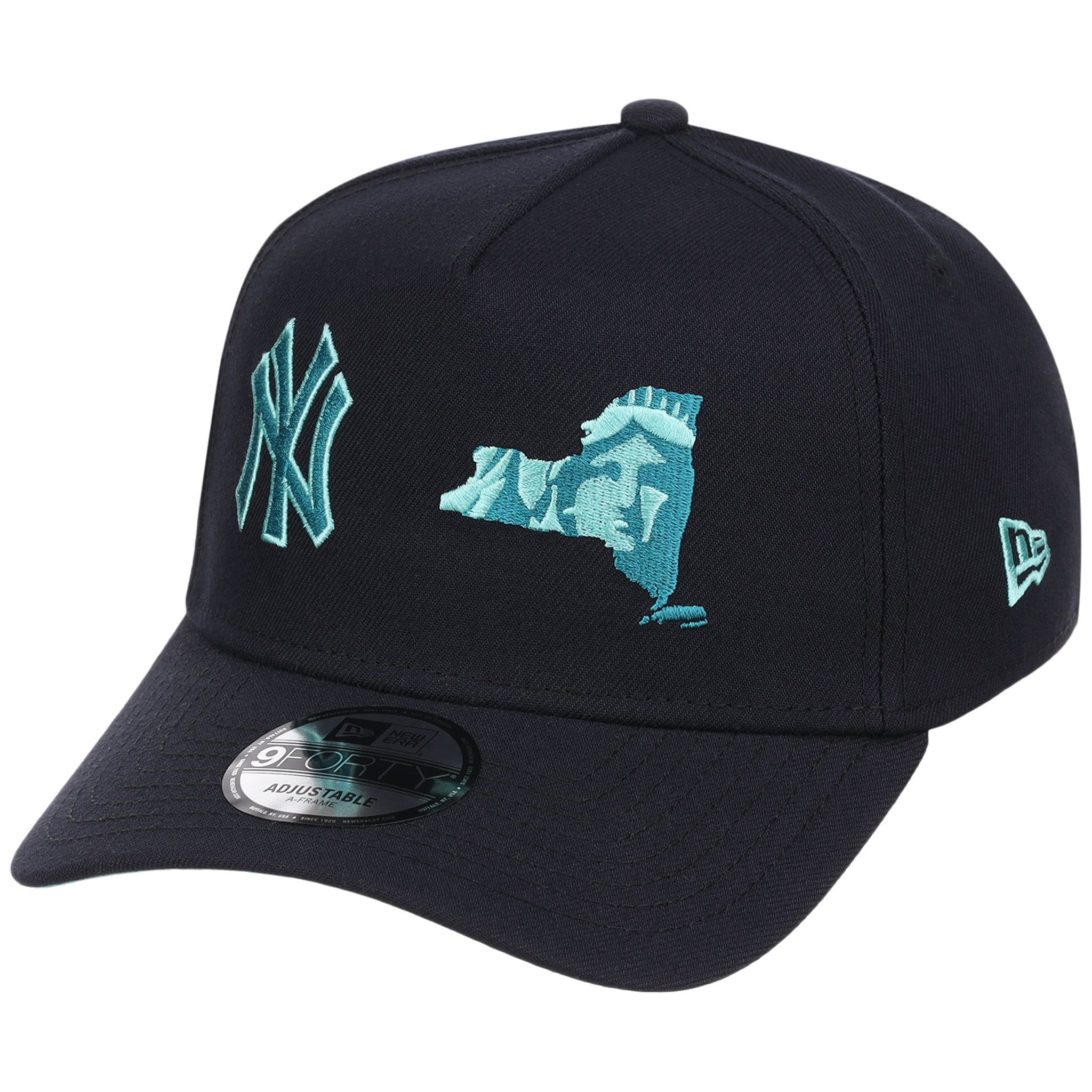 New York Yankees Whammy State Liberty New Era 9FORTY A-Frame