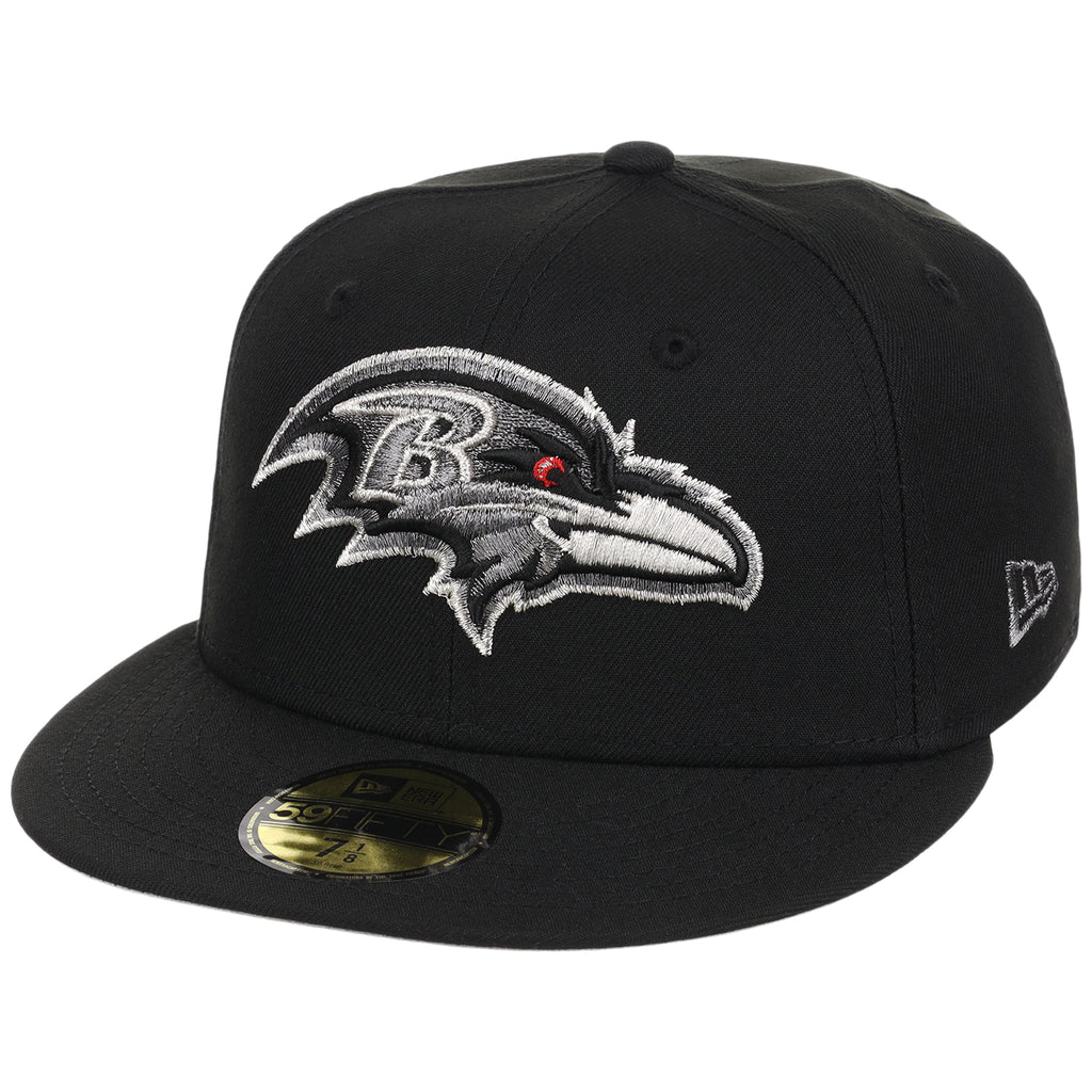 Baltimore Ravens NFL Liquid Titanium New Era 59FIFTY