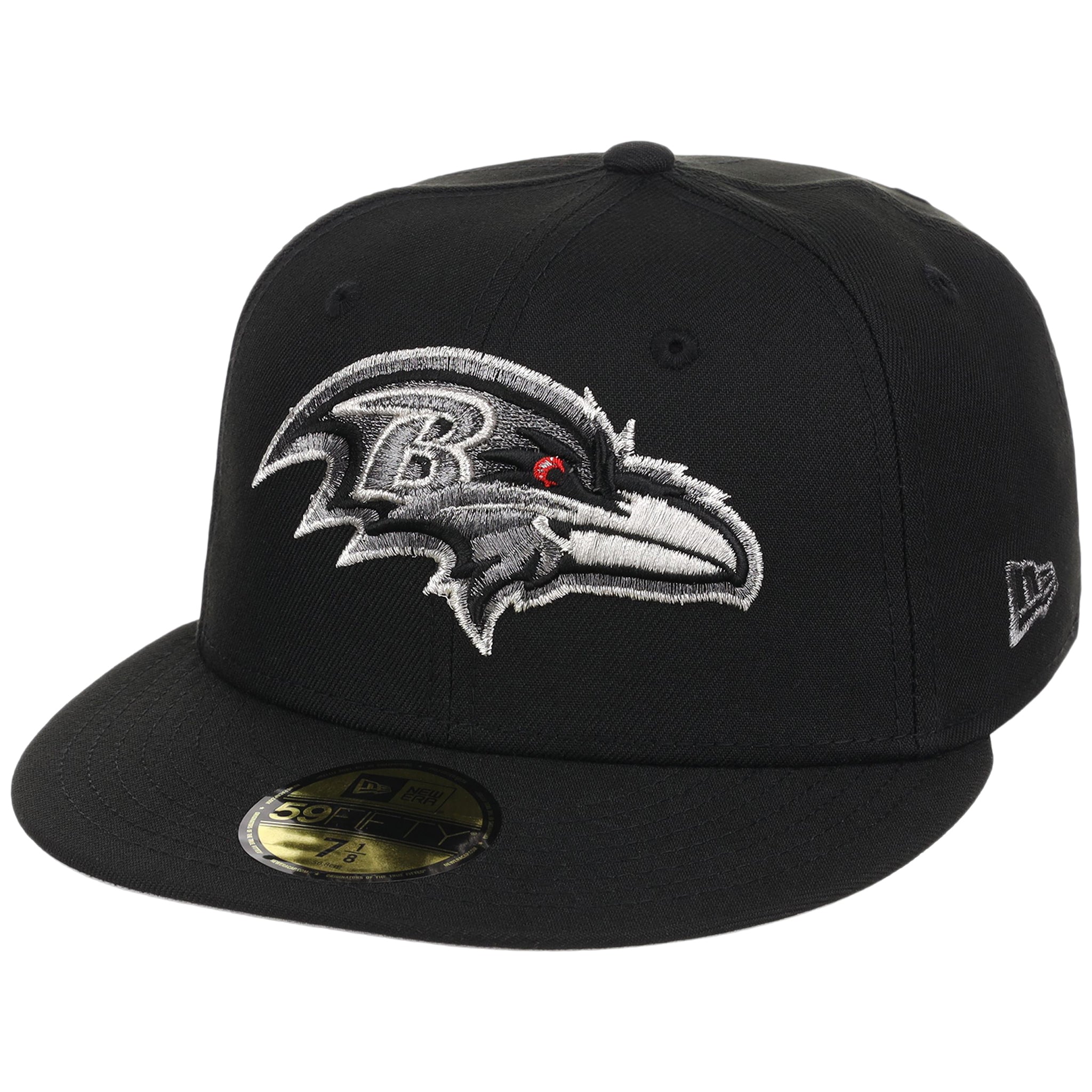 Baltimore Ravens NFL Liquid Titanium New Era 59FIFTY