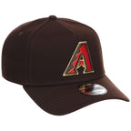 Arizona Diamondbacks MLB Burnt Wood FASHION CORE New Era 9FORTY A-Frame