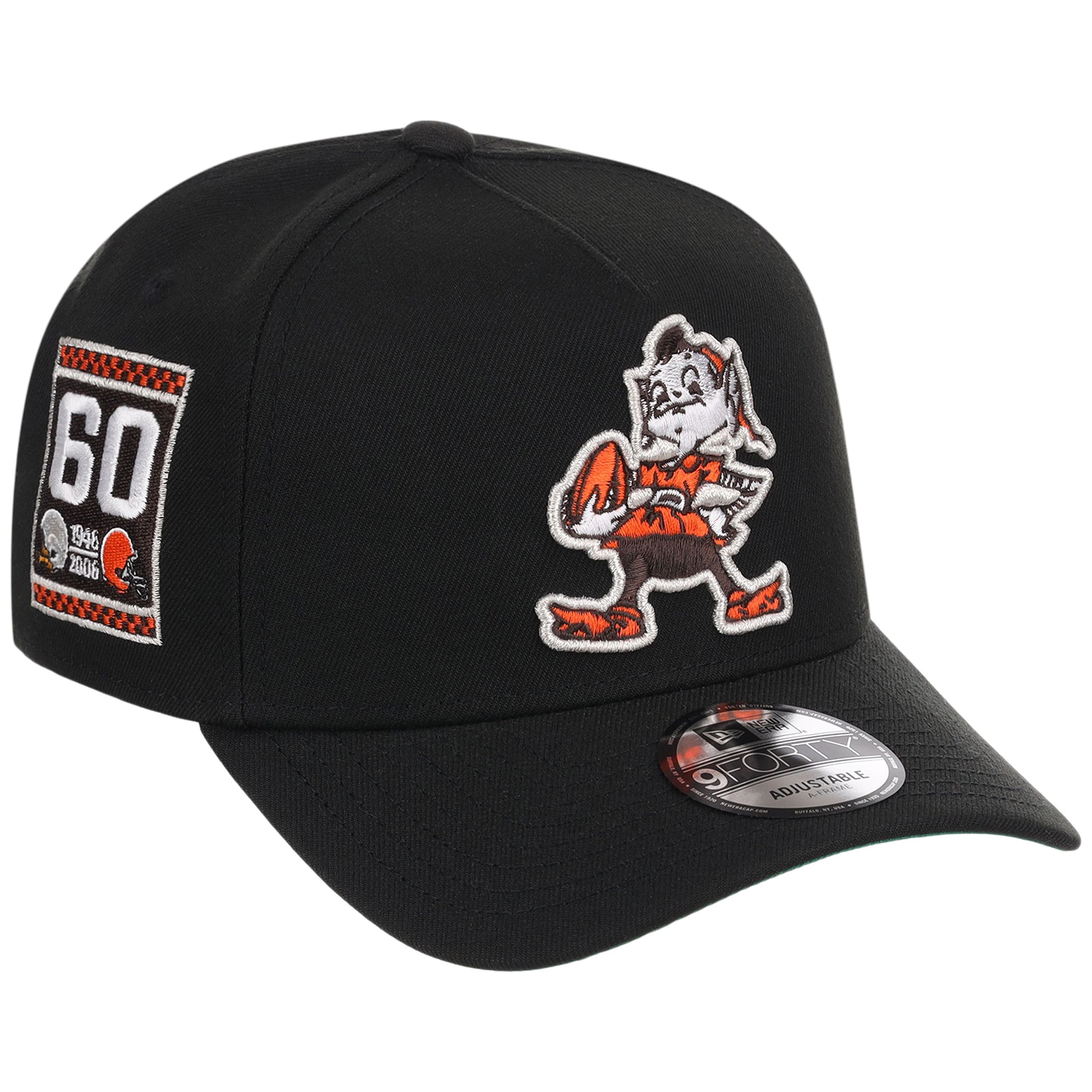 Cleveland Browns NFL Black Dome New Era 9FORTY A-Frame