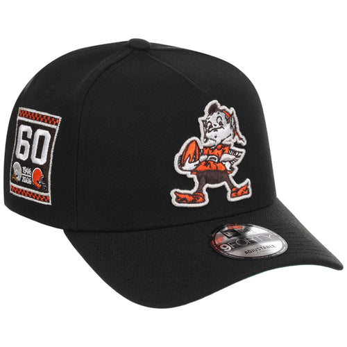 Cleveland Browns NFL Black Dome New Era 9FORTY A-Frame