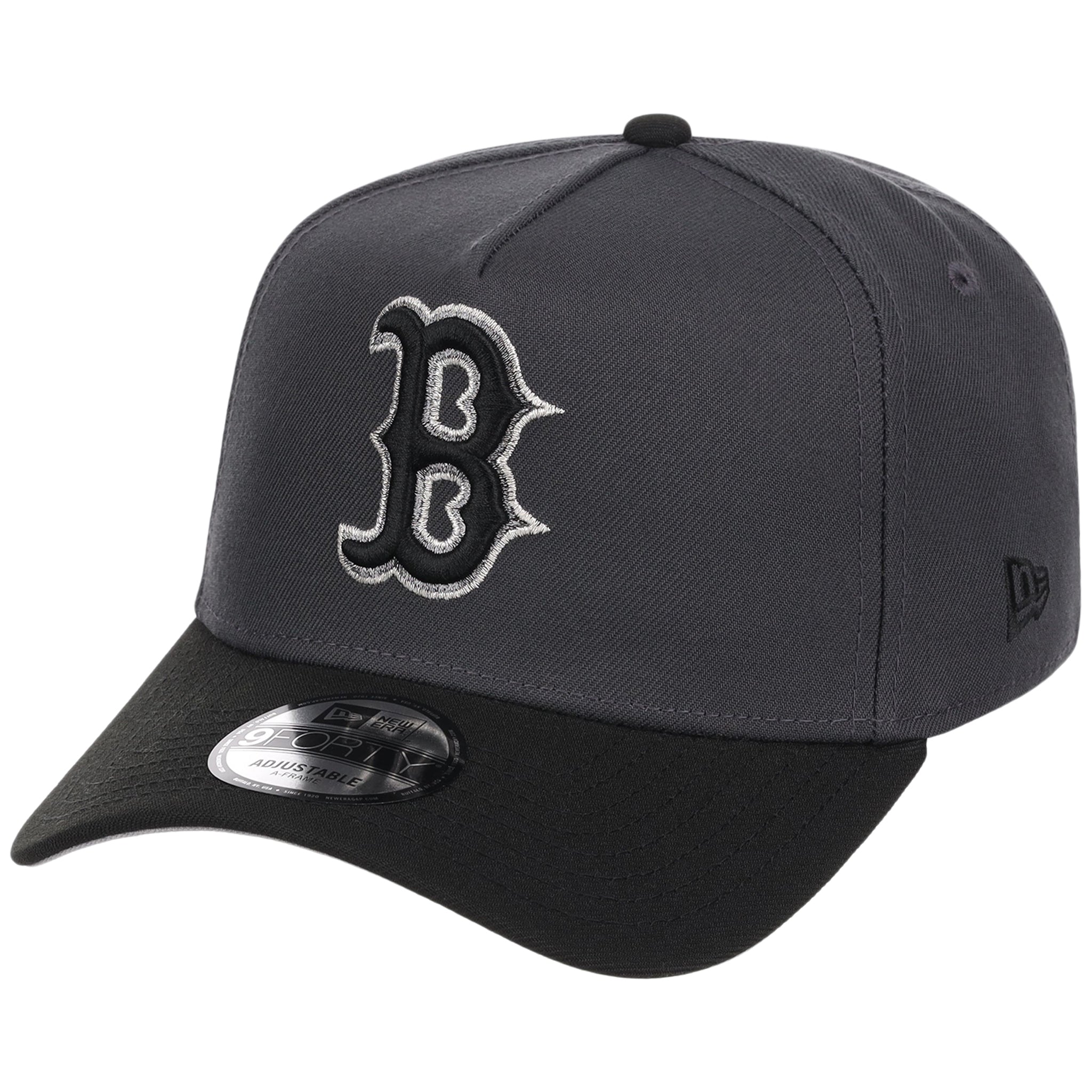 Boston Red Sox MLB Graphite x Black FASHION CORE New Era 9FORTY A-Frame
