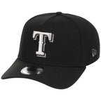 Texas Rangers MLB Liquid Titanium New Era 9FORTY A-Frame