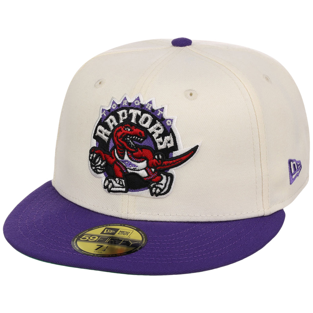 Toronto Raptors NBA Chrome OTC New Era 59FIFTY (Chrome/Purple)