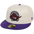Toronto Raptors NBA Chrome OTC New Era 59FIFTY (Chrome/Purple)