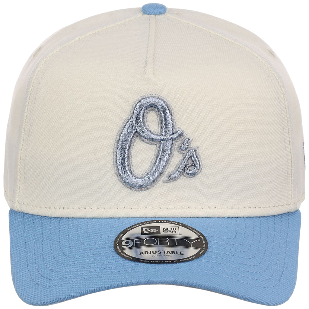 Baltimore Orioles MLB Chrome x Sky FASHION CORE New Era 9FORTY A-Frame