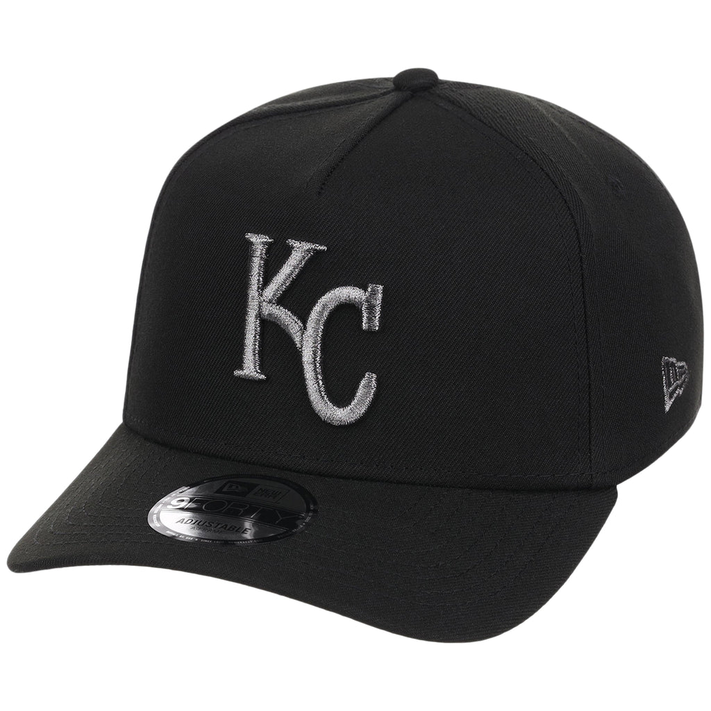Kansas City Royals MLB Liquid Titanium New Era 9FORTY A-Frame