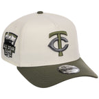 Minnesota Twins MLB Chrome Olive New Era 9FORTY