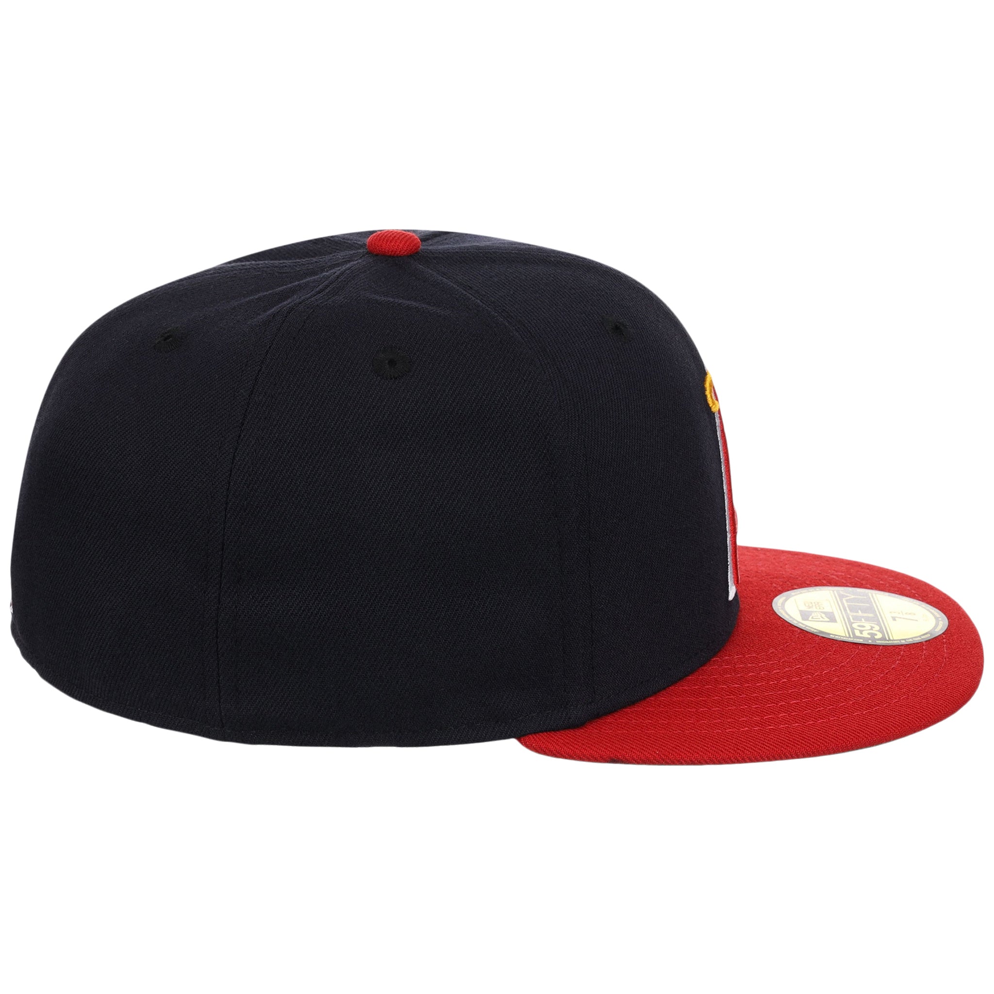 California Angels MLB Cooperstown Authentic Collection New Era 59FIFTY (Navy/Red)