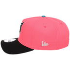 Florida Marlins MLB Flipmode 2.0 New Era 9FORTY A-Frame (Pink/Black/Gray)
