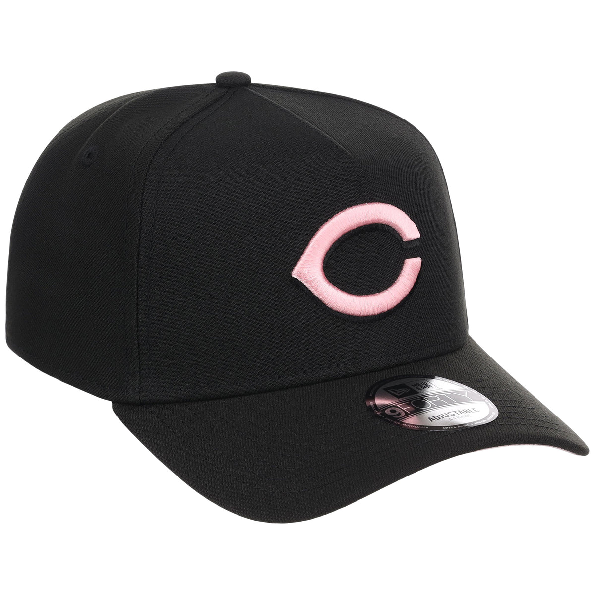 Cincinnati Reds MLB Black x Pink FASHION CORE New Era 9FORTY A-Frame