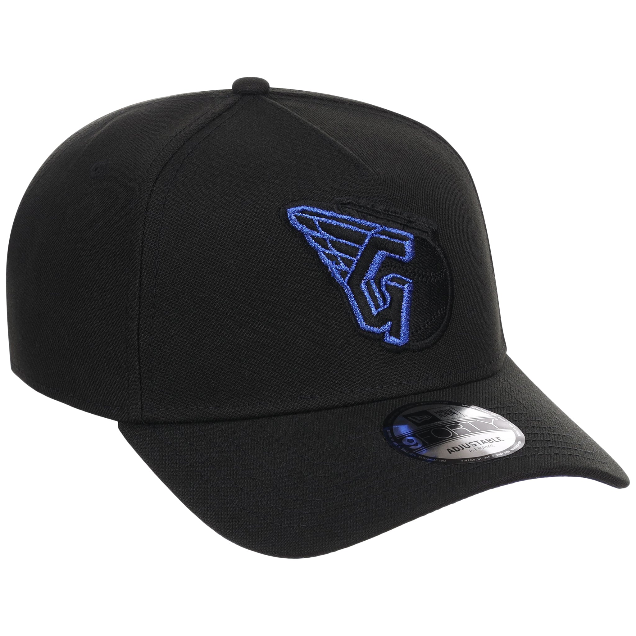 Cleveland Guardians MLB Black x Royal FASHION CORE New Era 9FORTY A-Frame