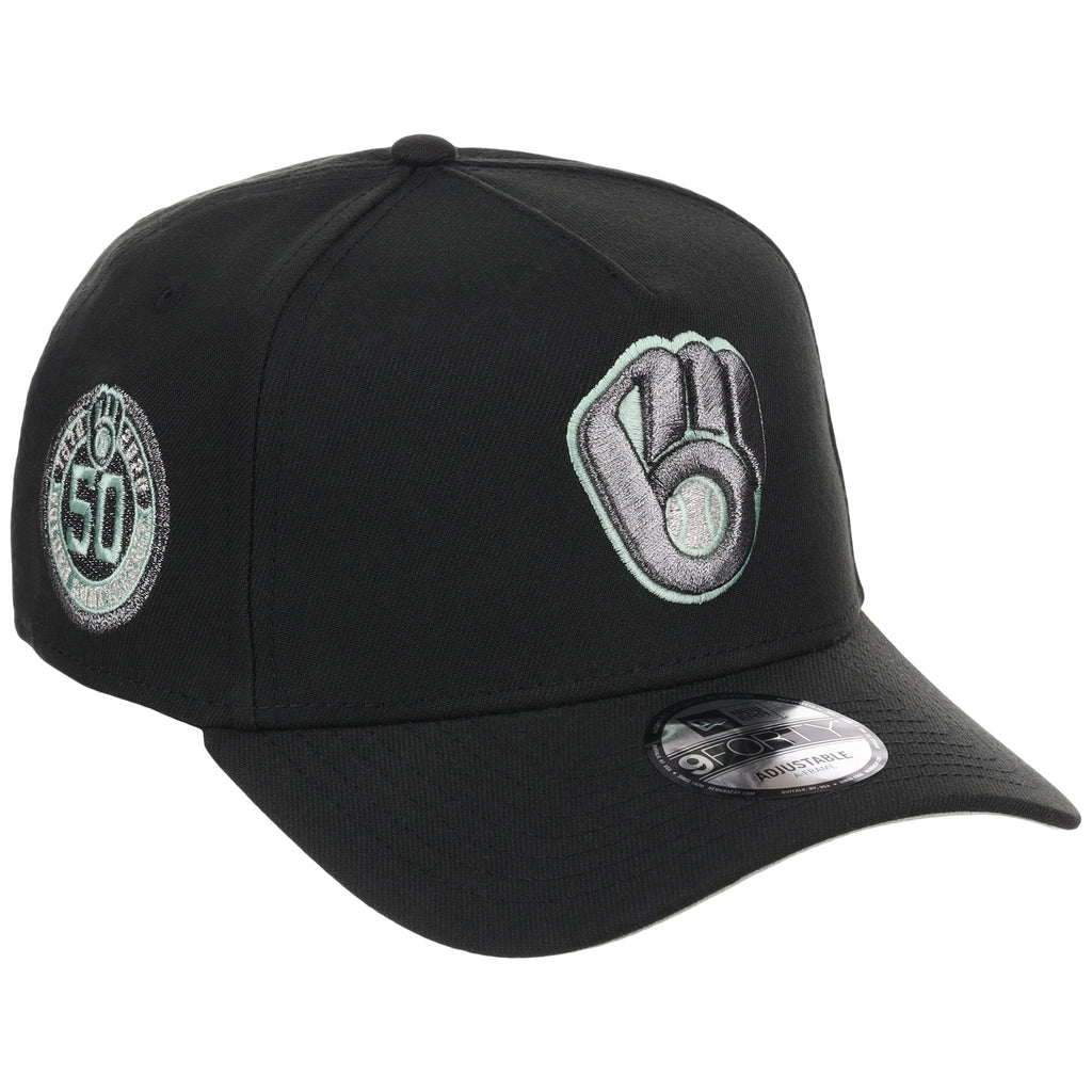 Milwaukee Brewers MLB Alpine Snow New Era 9FORTY A-Frame
